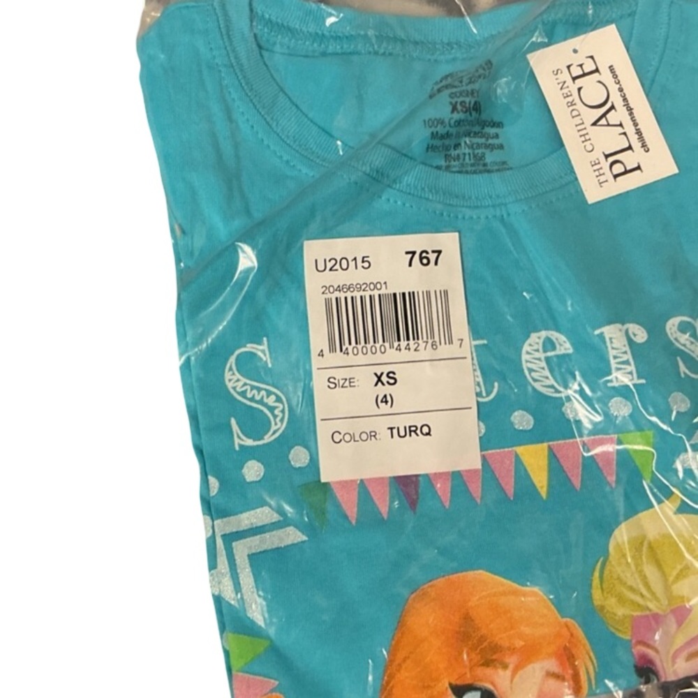 The Children's Place Disney Turquoise Short-Sleeve Graphic Tee